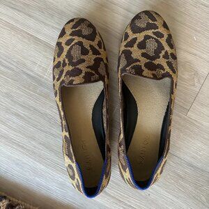 Rothy's Leopard Print Loafers